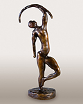 Archer by Thomas (Bud) Skupniewitz (Bronze Sculpture)