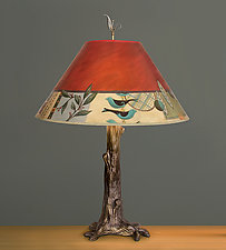New Capri Bronze Tree Table Lamp by Janna Ugone (Mixed-Media Table Lamp)