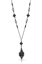 Large Stardust Pendant by Chihiro Makio (Silver & Stone Necklace)