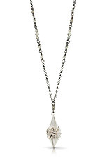 Small Stardust Pendant by Chihiro Makio (Silver & Stone Necklace)