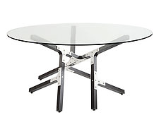 Oahu by Peter Harrison (Wood & Aluminum Dining Table)