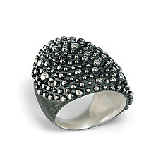 Bumpy Armor Ring by Dahlia Kanner (Silver Ring)