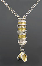 Harmony Pendant by Sana Doumet (Gold & Silver Necklace)