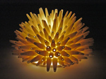 Spikes Light by Lilach Lotan (Ceramic Table Lamp)