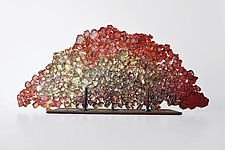 Dreamscape 51 by Mira Woodworth (Art Glass Sculpture)