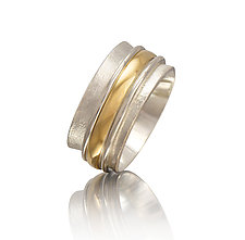 Orbit Ring by Gabriel Ofiesh (Gold & Silver Ring)