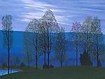 Blue Evening by Jane Troup (Giclee Print)