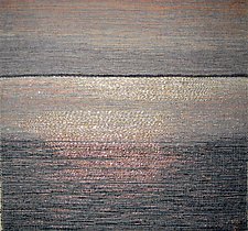 Late Day Tide by Sherry Schreiber (Fiber Wall Hanging)