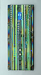 Green Field Wall Panel by Mark Ditzler (Art Glass Wall Sculpture)