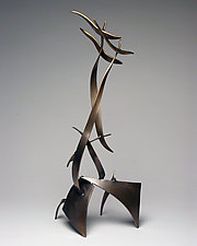 Upward Thrust by Charles McBride White (Bronze Sculpture)