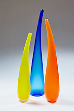 Time Together II by Christopher Jeffries (Art Glass Sculpture)