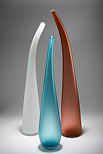 Time Together III by Christopher Jeffries (Art Glass Sculpture)