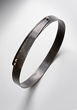 Rivet Bracelet by Peg Fetter (Gold & Steel Bracelet)