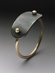 Plate Ring by Peg Fetter (Gold Ring)