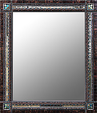 Mahogany Slate by Angie Heinrich (Mosaic Mirror)