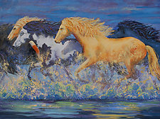 The Spirit Runners by Ritch Gaiti (Oil Painting)