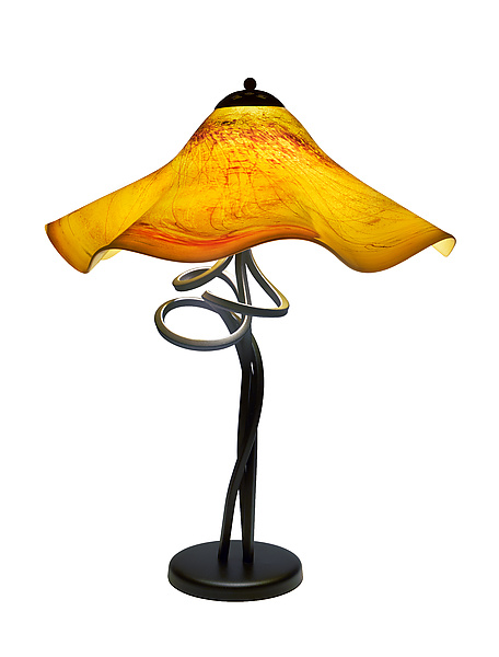 Tuscany Fluted Spiral Lamp