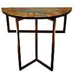 Radiance Foyer Table by Joel and Candace Bless (Glass Console Table)