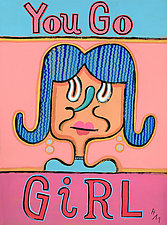 You Go Girl by Hal Mayforth (Giclee Print)