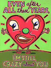 Even After All These Years, I'm Still Crazy About You by Hal Mayforth (Giclee Print)