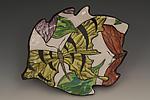 Small Plate with Swallowtail Butterfly by Farraday Newsome (Ceramic Plate)