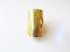 Large Sensuous Ring by Dennis Higgins (Gold Ring)