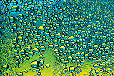 Condensation Abstract by Mike Cable (Color Photograph)