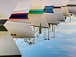 Boat Bows by Mike Cable (Color Photograph)