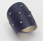 Oxidized Silver Ring by Dennis Higgins (Silver Ring)