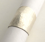 Textured Silver Ring by Dennis Higgins (Silver Ring)