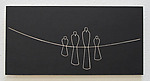Four Bird Family by Sylvie Rosenthal (Wood Wall Art)