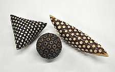 Ceramic Rattles by Kelly Jean Ohl (Ceramic Sculpture)