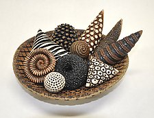 Bowls and Rattles II by Kelly Jean Ohl (Ceramic Sculpture)