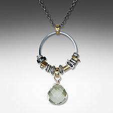 Elements Pendant Necklace by Suzanne Q Evon (Silver & Stone Necklace)