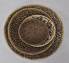 Textural Nesting Bowl Set by Kelly Jean Ohl (Ceramic Bowl)
