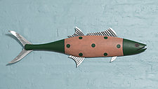 King Mackerel by Paul Sumner (Wood Wall Sculpture)