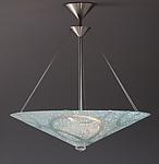 Clear Rings by George Scott (Art Glass Pendant Lamp)