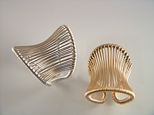 Corset Ring by Tana Acton (Gold & Silver Ring)