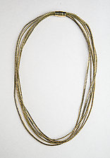 Saturn Zipper Necklace by Kate Cusack (Zippered Necklace)