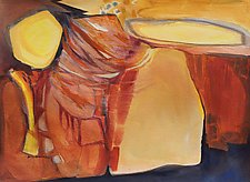 Canyon Wind by Sandra Humphries (Watercolor Painting)