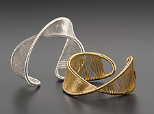 Mobius Cuff by Tana Acton (Gold & Silver Cuff)