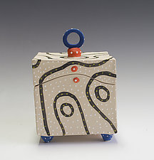 Blackline Box by Vaughan Nelson (Ceramic Box)