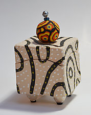 Blackline Box by Vaughan Nelson (Ceramic Box)
