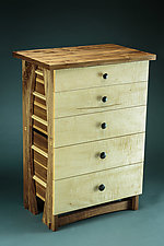 85 lb. Dresser by Todd Bradlee (Wood Dresser)
