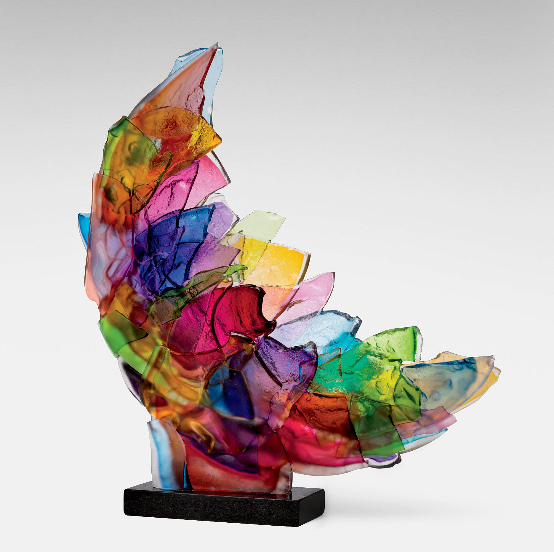 Echo By Caleb Nichols Art Glass Sculpture Artful Home Fused Glass Art Glass Art Sculpture