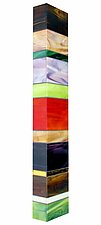 Earth Totem I by Gerald Davidson (Art Glass Wall Sculpture)