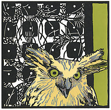 Asian Fishing Owl by Barbara Stikker (Giclee Print)