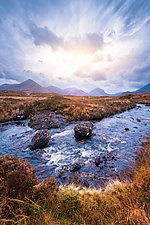 Three Sisters Landscape I by Matt Anderson (Color Photograph)