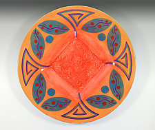 Mulberry Bush Small Platter by Rod Hemming (Ceramic Platter)