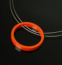 Circle Necklace by Melissa Stiles (Aluminum Necklace)